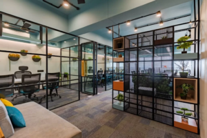 Creative Home Office Ideas with Glass Room Dividers