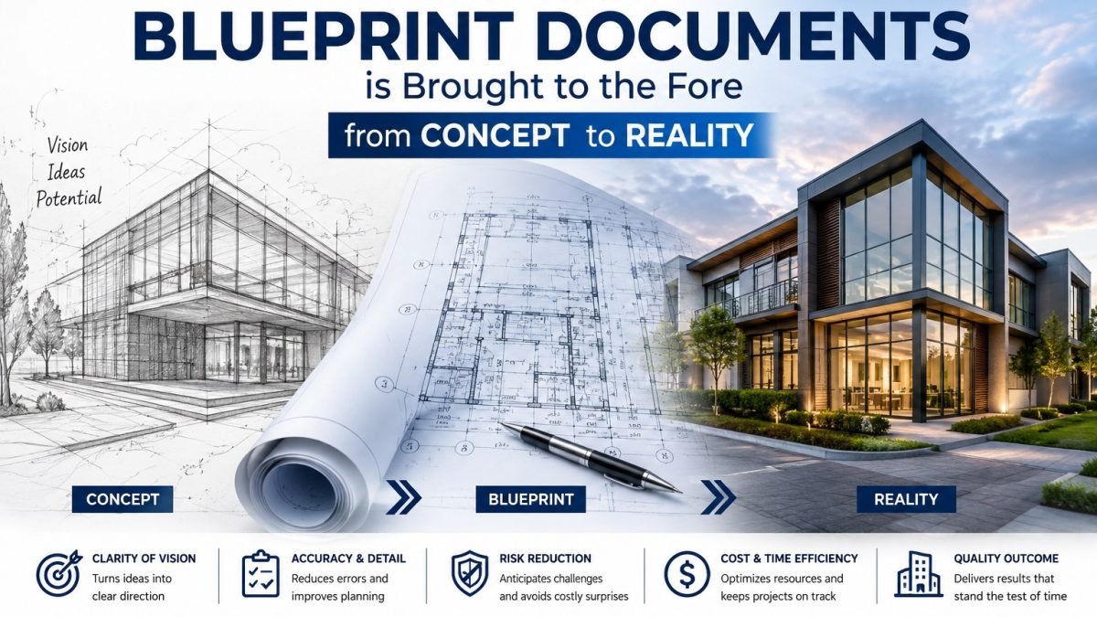 The Value of Blueprint Documents is Brought to the Fore from Concept to Reality